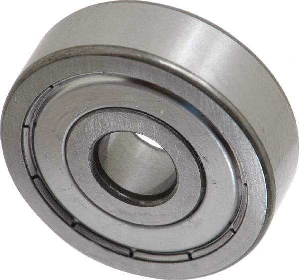 SKF - 10mm Bore Diam, 35mm OD, Double Shield Deep Groove Radial Ball Bearing - 11mm Wide, 1 Row, Round Bore, 3,400 Nm Static Capacity, 8,520 Nm Dynamic Capacity - Industrial Tool & Supply