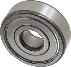 SKF - 12mm Bore Diam, 37mm OD, Double Shield Deep Groove Radial Ball Bearing - 12mm Wide, 1 Row, Round Bore, 4,150 Nm Static Capacity, 10,100 Nm Dynamic Capacity - Industrial Tool & Supply