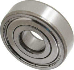 SKF - 15mm Bore Diam, 42mm OD, Double Shield Deep Groove Radial Ball Bearing - 13mm Wide, 1 Row, Round Bore, 5,400 Nm Static Capacity, 11,900 Nm Dynamic Capacity - Industrial Tool & Supply