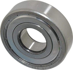 SKF - 20mm Bore Diam, 52mm OD, Double Shield Deep Groove Radial Ball Bearing - 15mm Wide, 1 Row, Round Bore, 7,800 Nm Static Capacity, 16,800 Nm Dynamic Capacity - Industrial Tool & Supply