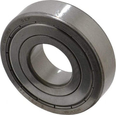 SKF - 25mm Bore Diam, 62mm OD, Double Shield Deep Groove Radial Ball Bearing - 17mm Wide, 1 Row, Round Bore, 11,600 Nm Static Capacity, 23,400 Nm Dynamic Capacity - Industrial Tool & Supply