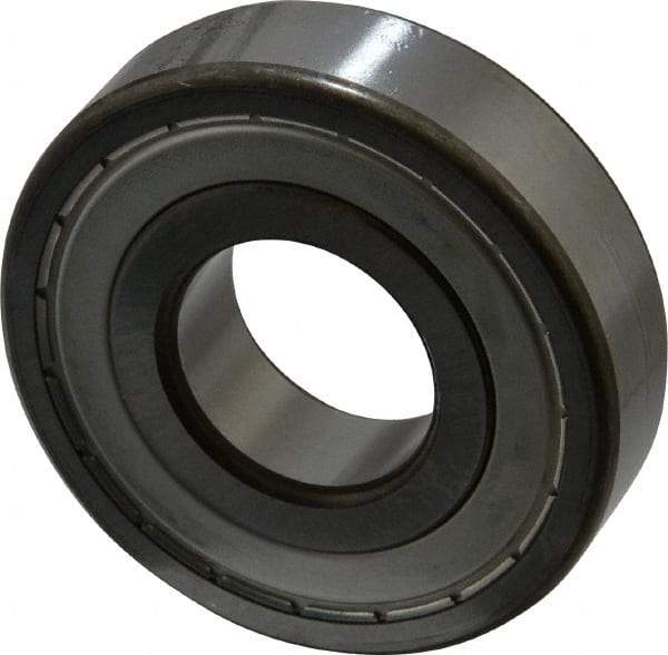 SKF - 30mm Bore Diam, 72mm OD, Double Shield Deep Groove Radial Ball Bearing - 19mm Wide, 1 Row, Round Bore, 16,000 Nm Static Capacity, 29,600 Nm Dynamic Capacity - Industrial Tool & Supply