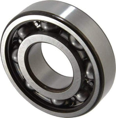 SKF - 35mm Bore Diam, 80mm OD, Open Deep Groove Radial Ball Bearing - 21mm Wide, 1 Row, Round Bore, 19,000 Nm Static Capacity, 35,100 Nm Dynamic Capacity - Industrial Tool & Supply