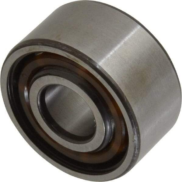 SKF - 12mm Bore Diam, 32mm OD, Open Angular Contact Radial Ball Bearing - 15.9mm Wide, 2 Rows, Round Bore, 5,600 Lb Static Capacity, 10,100 Lb Dynamic Capacity - Industrial Tool & Supply