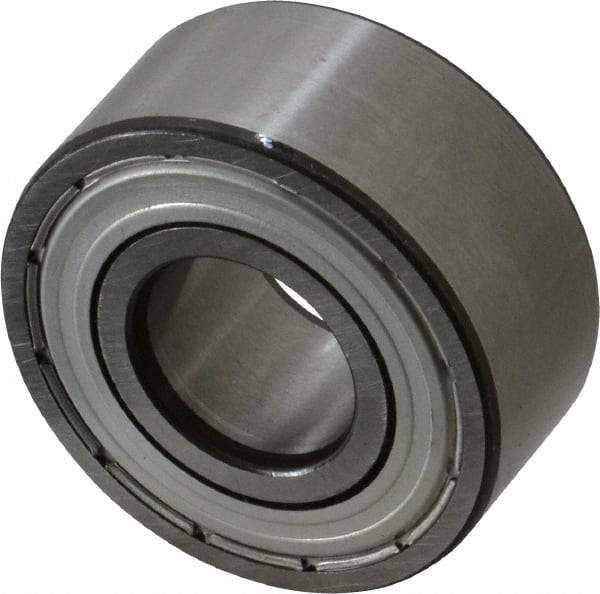 SKF - 17mm Bore Diam, 40mm OD, Double Shield Angular Contact Radial Ball Bearing - 17.5mm Wide, 2 Rows, Round Bore, 8,800 Lb Static Capacity, 14,300 Lb Dynamic Capacity - Industrial Tool & Supply