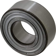 SKF - 25mm Bore Diam, 52mm OD, Double Shield Angular Contact Radial Ball Bearing - 20.6mm Wide, 2 Rows, Round Bore, 14,300 Lb Static Capacity, 20,800 Lb Dynamic Capacity - Industrial Tool & Supply