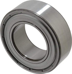 SKF - 50mm Bore Diam, 90mm OD, Double Shield Angular Contact Radial Ball Bearing - 30.2mm Wide, 2 Rows, Round Bore, 39,000 Lb Static Capacity, 48,800 Lb Dynamic Capacity - Industrial Tool & Supply