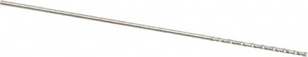 Hertel - #73, 118° Drill Point, 0.61mm Shank Diam, Fast Spiral Circuit Board Drill Bit - Industrial Tool & Supply