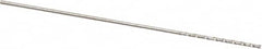 Hertel - #73, 118° Drill Point, 0.61mm Shank Diam, Fast Spiral Circuit Board Drill Bit - Industrial Tool & Supply