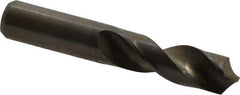 Hertel - Letter D, 118° Drill Point, 6.25mm Shank Diam, Fast Spiral Circuit Board Drill Bit - Industrial Tool & Supply