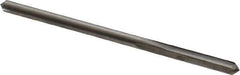 Hertel - 0.1195" Solid Carbide 4 Flute Chucking Reamer - Straight Flute, 0.1195" Straight Shank, 5/8" Flute Length, 2-1/4" OAL - Industrial Tool & Supply