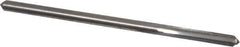 Hertel - 0.1295" Solid Carbide 4 Flute Chucking Reamer - Straight Flute, 0.1295" Straight Shank, 3/4" Flute Length, 2-1/2" OAL - Industrial Tool & Supply