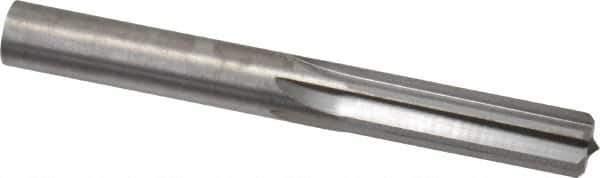 Hertel - 0.395" Solid Carbide 6 Flute Chucking Reamer - Straight Flute, 0.395" Straight Shank, 1-1/4" Flute Length, 3-1/2" OAL - Industrial Tool & Supply