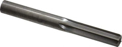 Hertel - 0.435" Solid Carbide 6 Flute Chucking Reamer - Straight Flute, 0.435" Straight Shank, 1-3/8" Flute Length, 4" OAL - Industrial Tool & Supply
