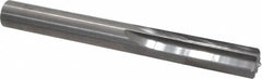 Hertel - 0.443" Solid Carbide 6 Flute Chucking Reamer - Industrial Tool & Supply
