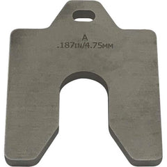 Maudlin Products - Metal Shim Stock Type: Slotted Shim Material: Stainless Steel - Industrial Tool & Supply