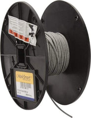 Value Collection - 3/32" Diam, Aircraft Cable - 920 Lb Breaking Strength, 7 x 7 Strand Core - Industrial Tool & Supply