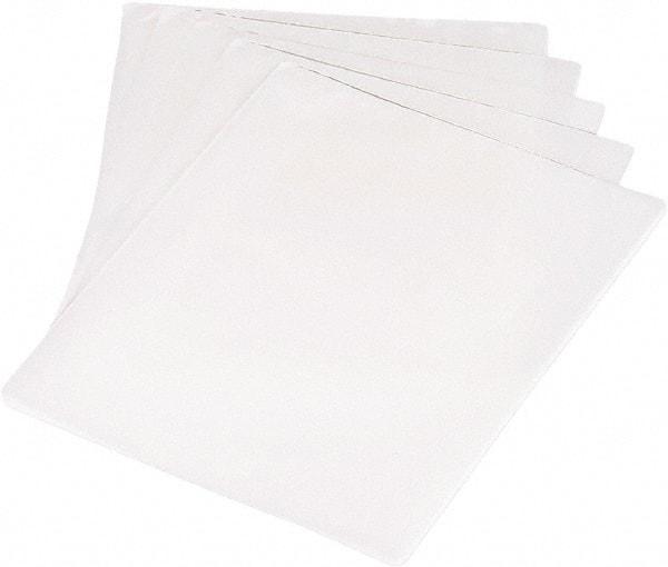 UNIVERSAL - 25 Piece, 3mm Thick, Legal Size Pouch - 9" Wide x 11" High - Industrial Tool & Supply