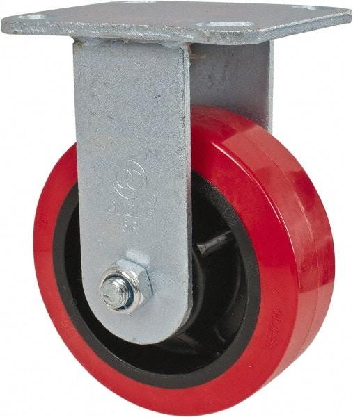 Value Collection - Tool Box Polypropylene Caster - 6-5/8" Wide x 4-5/8" Deep x 4" High, Red, For 41" Roller Cabinets - Industrial Tool & Supply