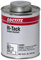 Loctite - 16 oz Can Red Polyurethane Gasket Sealant - Series 154 - Industrial Tool & Supply