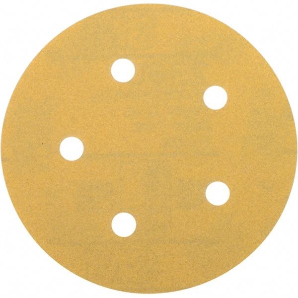 3M - 5" Diam, 180 Grit, Aluminum Oxide Hook & Loop Disc - Fine Grade, Coated, Series 255L - Industrial Tool & Supply