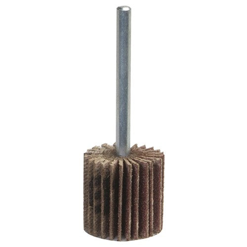 1″ × 1″ × 1/4″ Super Finish Flap Wheel 180 Grit Aluminum Oxide - Industrial Tool & Supply
