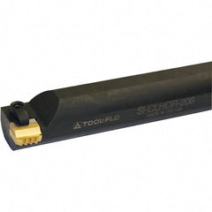 Tool-Flo - Internal Thread, Right Hand Cut, 2-1/2" Shank Width x 2-1/2" Shank Height Indexable Threading Toolholder - 14" OAL, CR-5B1-4I, CR-5B75-4I, CR-8B75-4I Insert Compatibility, SI-CLHO Toolholder - Industrial Tool & Supply