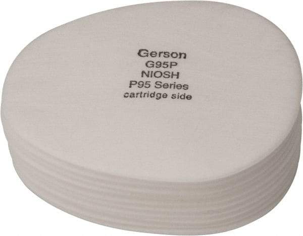 Gerson - White P95 Filter - Protects Against Particulates, Series Signature - Industrial Tool & Supply