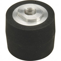 Dynabrade - 4" Diam x 1-1/2" Wide Contact Wheel - Standard, 70 Duro Neoprene Face - Industrial Tool & Supply