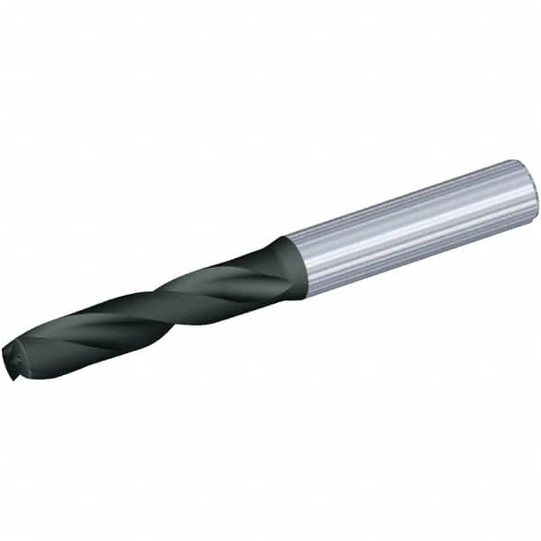 Kennametal - 15/32" 140° Spiral Flute Solid Carbide Screw Machine Drill Bit - Industrial Tool & Supply
