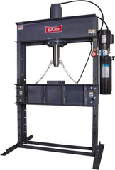 Dake - 50 Ton Hydraulic Shop Press - 16 Inch Stroke, 2 HP, Single Phase - Industrial Tool & Supply