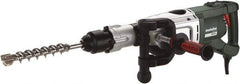 Metabo - 120 Volt 2" SDS Max Chuck Electric Rotary Hammer - 0 to 1,950 BPM, 0 to 125 RPM, Reversible - Industrial Tool & Supply