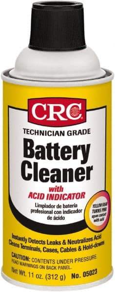 CRC - Sodium Bicarbonate Battery Cleaner - 12 oz Aerosol Can - Industrial Tool & Supply