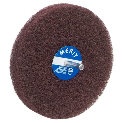 5″ × 1/2″ with 1/4″ Spindle Non-Woven Spindle - Mounted Disc Medium Grit Aluminum Oxide - Industrial Tool & Supply