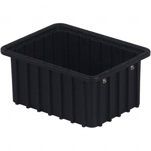 LEWISBins+ - 8-3/8" Wide x 5" High, Black Bin Divider Box - Use with DV0850 Short, DV1050 Long - Industrial Tool & Supply