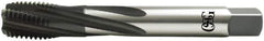 OSG - M16x2.00 Metric Coarse 4 Flute Modified Bottoming Spiral Flute Tap - Vanadium High Speed Steel, Oxide Finish, Right Hand Flute, Right Hand Thread, D17, Series 13116 - Industrial Tool & Supply