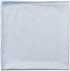 Rubbermaid - Dry Microfiber Wipes - Packet, 16" x 16" Sheet Size, Blue - Industrial Tool & Supply