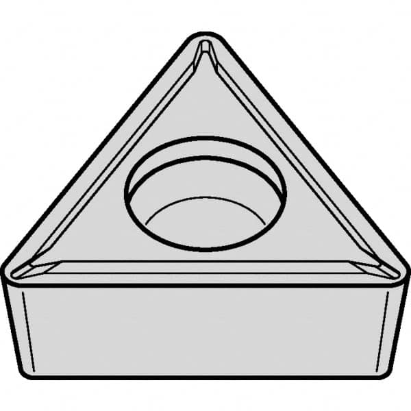 Kennametal - TPGT21.50LF KCU10 Carbide Turning Insert - Exact Industrial Supply