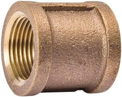 Value Collection - Class 125, 3/8" Internal Pipe, Red Brass Coupling - MPT - Industrial Tool & Supply