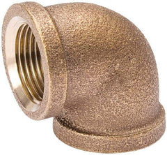 Value Collection - Class 125, 3/8" Internal Pipe, Red Brass 90° Elbow - MPT - Industrial Tool & Supply