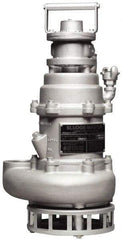 SandPIPER - 1/2" NPT, Submersible, Air Operated Diaphragm Pump - Aluminum Housing - Industrial Tool & Supply