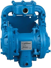 SandPIPER - Air Operated Diaphragm Pump - Buna Diaphragm, Aluminum Housing - Industrial Tool & Supply
