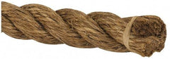 Value Collection - 600' Max Length Manila Rope - 1-1/4" Diam, 1,519 Lb Capacity - Industrial Tool & Supply