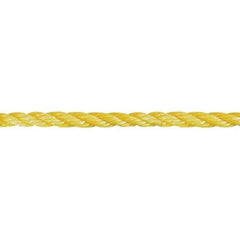 Value Collection - 200' Max Length Polypropylene Twisted Rope - 5/8" Diam, 697 Lb Capacity - Industrial Tool & Supply