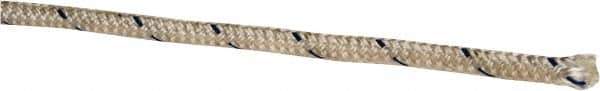 Value Collection - 600' Max Length Nylon Double Braid Rope - 1/4" Diam, 208 Lb Capacity - Industrial Tool & Supply