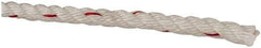 Value Collection - 600' Max Length Polyester/Polypropylene Twisted Rope - 3/8" Diam, 337 Lb Capacity - Industrial Tool & Supply