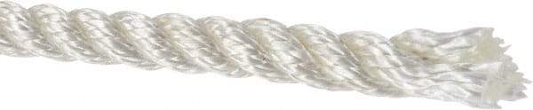 Value Collection - 600' Max Length Polyester Twisted Rope - 3/8" Diam, 363 Lb Capacity - Industrial Tool & Supply