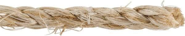 Value Collection - 2,400' Max Length Sisal Twisted Rope - 1/4" Diam, 48 Lb Capacity - Industrial Tool & Supply