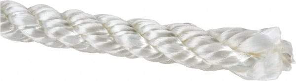 Value Collection - 600' Max Length Nylon Twisted Rope - 1/2" Diam, 709 Lb Capacity - Industrial Tool & Supply