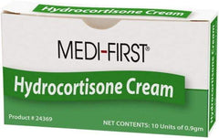 Medique - 1 g Anti-Itch Relief Cream - Comes in Packet, Hydrocortisone, Unitized Kit Packing - Industrial Tool & Supply